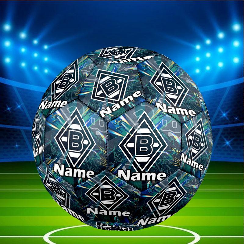 Custom Name Personalized Borussia Monchengladbach Print Size 5 Soccer Ball Training & Match Football, for Team, Kicking, Gift for Football Enthusiasts