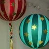1pc 22inch Striped Star Aluminum Film Balloon, 2025 Home Decoration Balloons , KTV Mall School Wedding Decor Balloons