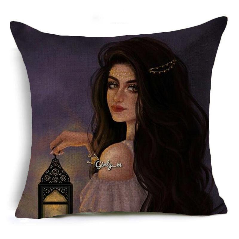 

Bedroom, Dining Room, Living Room Pillowcase, Home Decoration Supplies, Linen Cushions 45*45cm