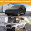 Motoforti All-Weather Waterproof Car Cover - UV-Resistant Outdoor Full Exterior Protection for Kia Sportage 2010-2025 210D-PU