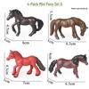 Children's Prancing Horse and Jockey Toy Set