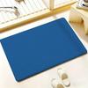 Solid color Floor Mat Bedroom Living Room Flannel Door Mat Non-Slip Home Decor