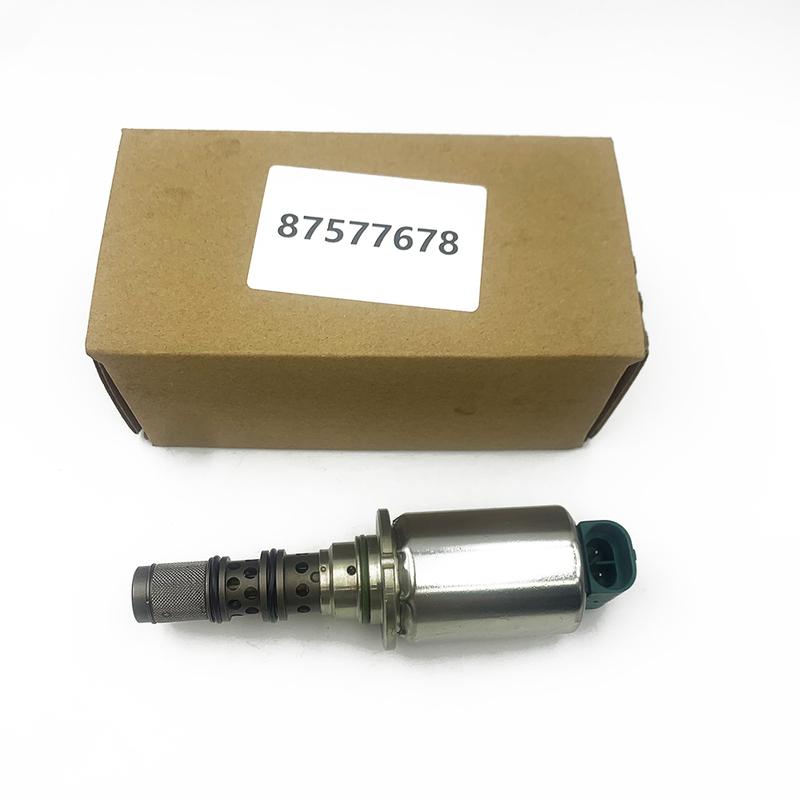 OE: 84173878  87577678  87357396  5196873  60702157  48055262  87739558 87440439 Elektromagnetický ventil pro  Ford New Holland Zelená zástrčka