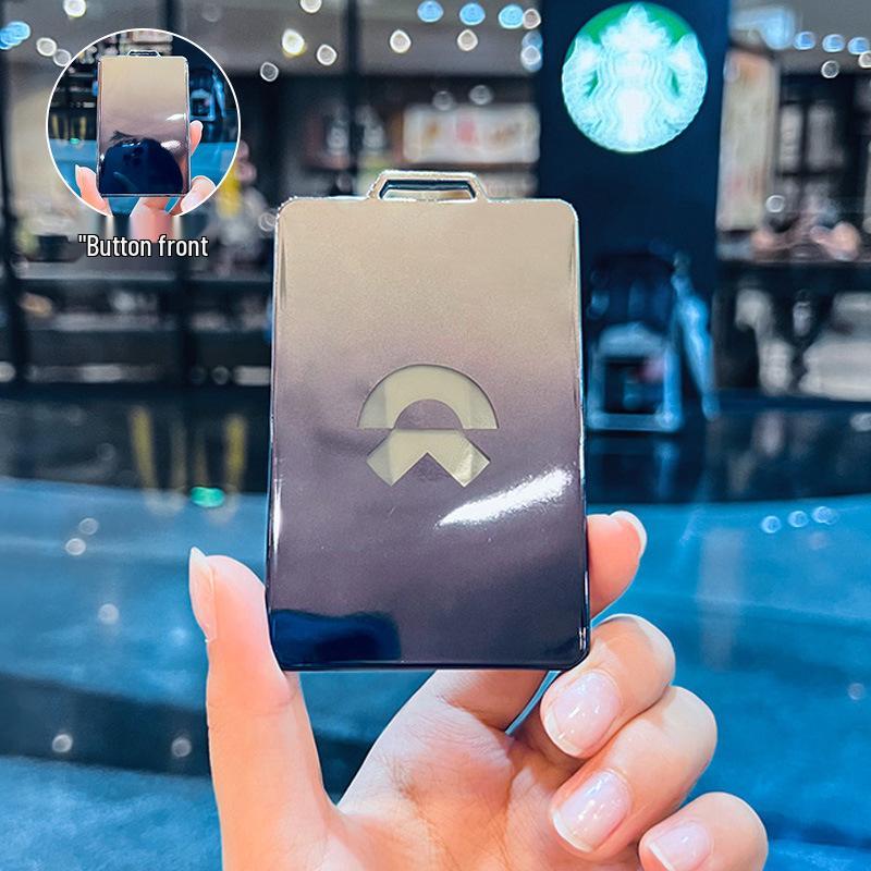 NIO Car NFC Key Card Case: ES6/ES8/EC6/ET5 Protective Shell with Women's Buckle