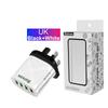 4-Port QC3.0 Universal Fast Charger: EU/US/UK/AU Standards, Multi-Voltage (5V/9V/12V) for Travel