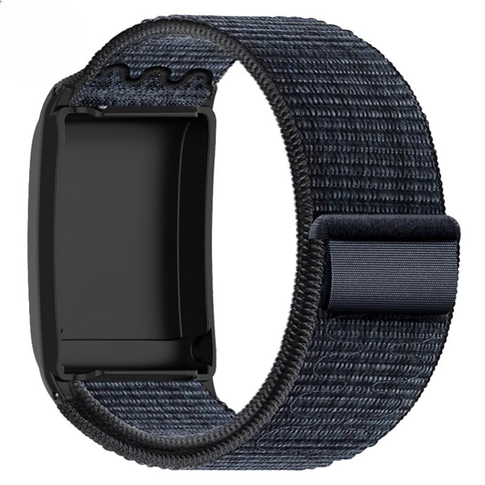 Nylonklockarmband för Whoop 5.0 Armband Vävtyg Klockarmband med Skydd för Whoop 4.0 Sportarmband Magnetiskt Band