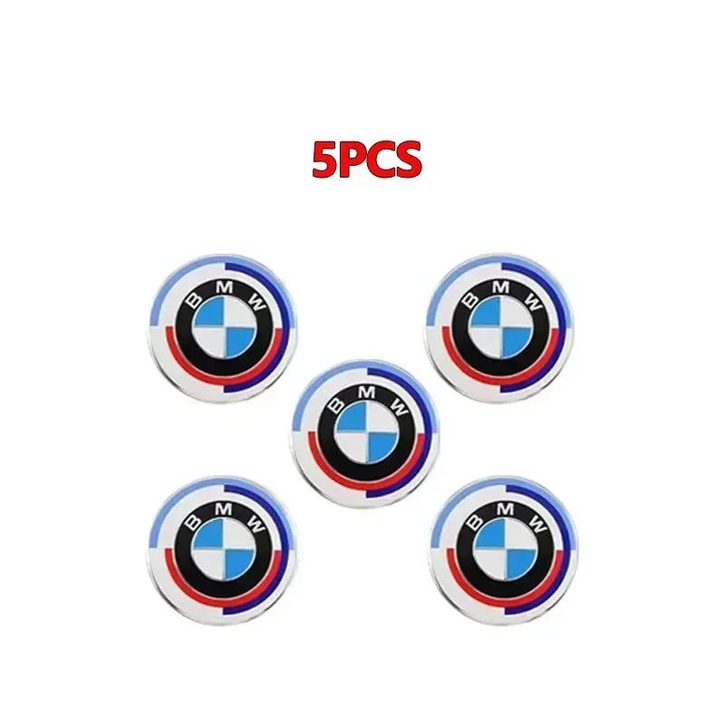 

2025 For BMW M X3 X5 X6 11/14mm Car Remote Key Fob Emblem Badge Radio button Sticker For BMW 50th E46 E90 E49 F30 F80 E36 E46 E 14MM