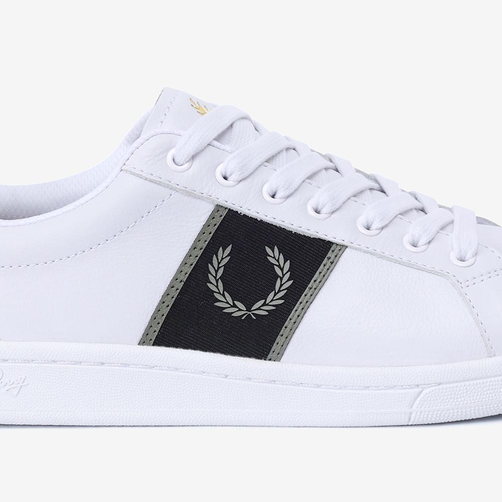 Fred Perry B721 Leather Branded Webbing U62 Sfpm2416304 U62