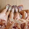 3D Printed Socks with Flip Flop Design Novelty Canvas Material Creative Fun Pattern Low Cut Ankle Socks for Casual Wear