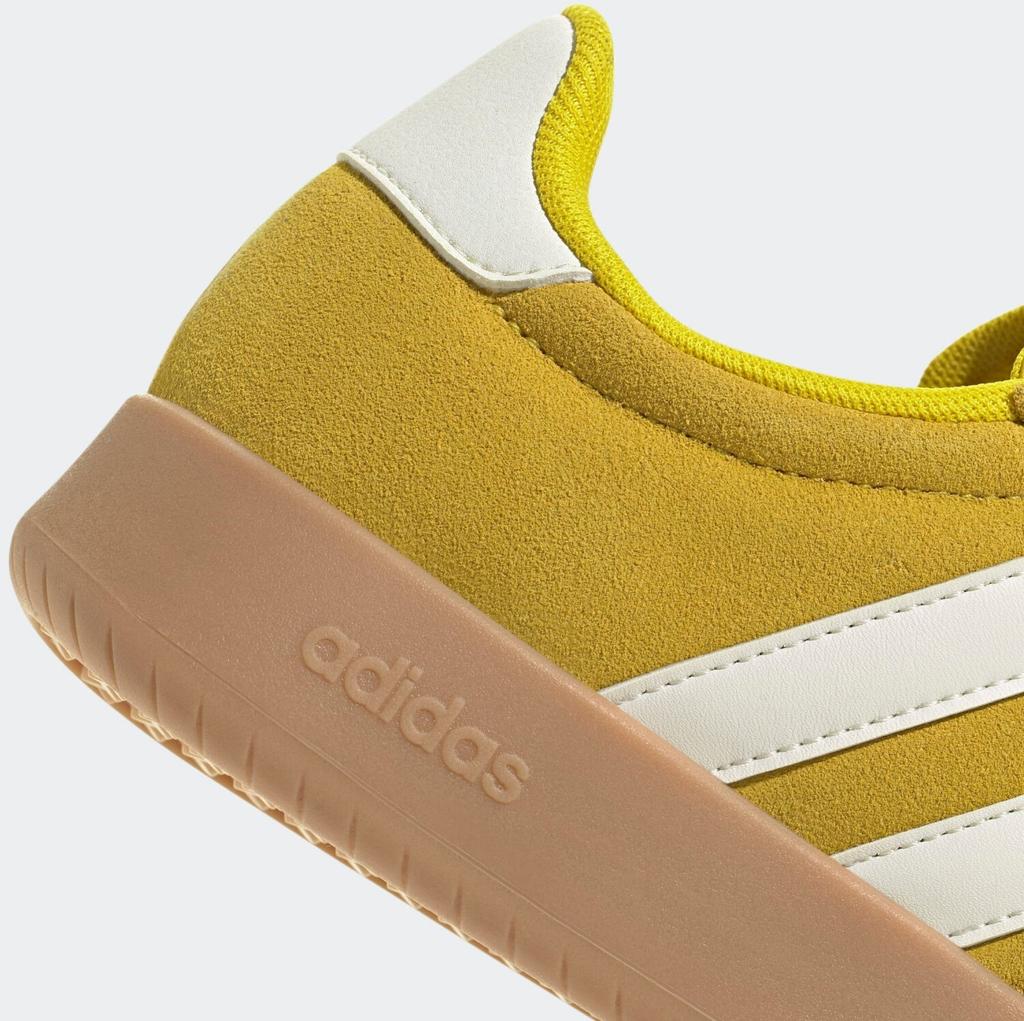 Кроссовки Adidas Barreda Women желтые с белой резинкой