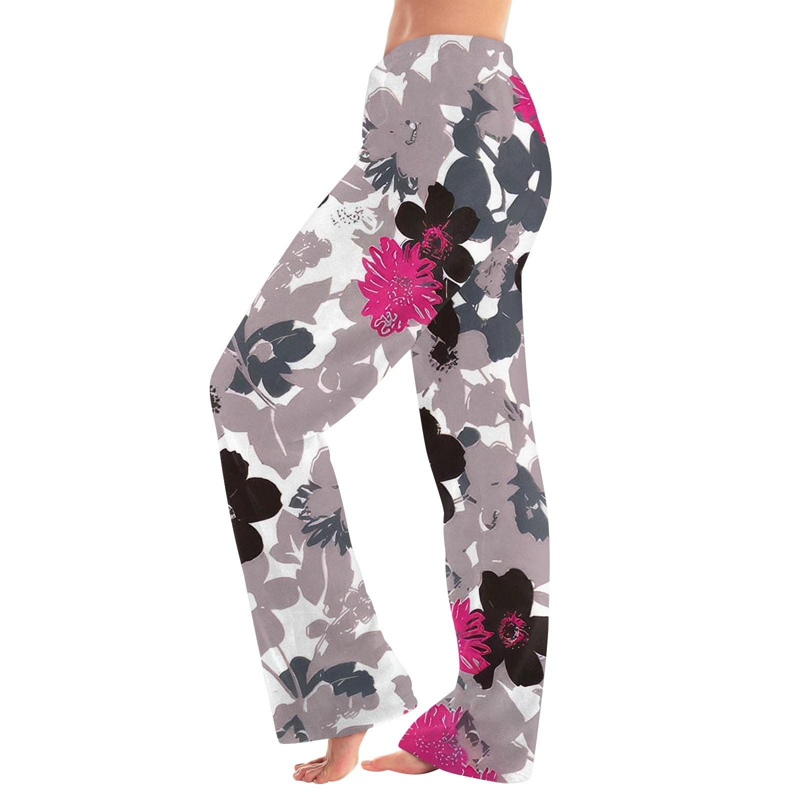 

Женские зимние клетчатые брюки, длинные брюки, спортивные брюки XL