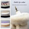 Faux Fur Stole Hood Trim Collar Soft Fluffy Plush Warm Multi Colors Available DIY Clothes Sewing for Cotton Jackets Hat