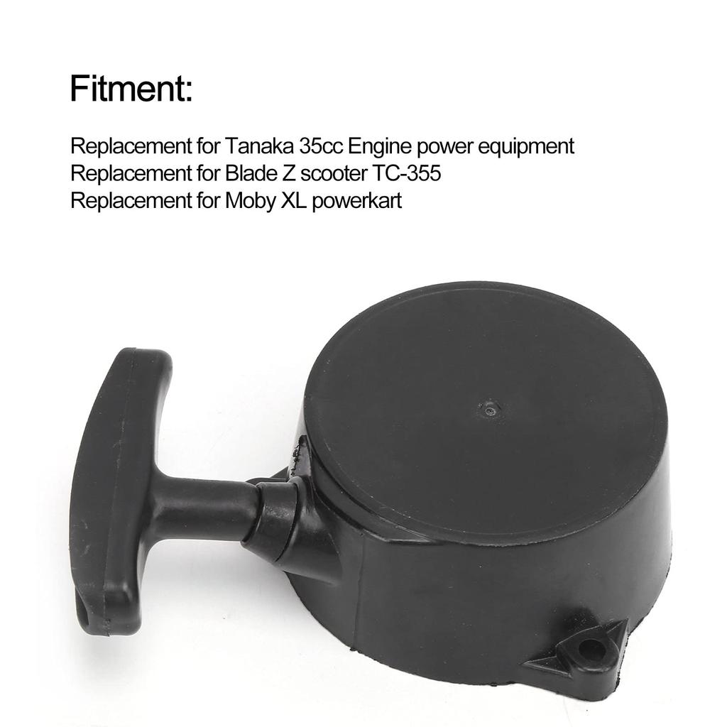 Backstartare, praktisk arbetsbesparande dragstartare, hållbar alternativ till Tanaka 35cc motorutrustning