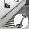Heavy Duty Stainless Steel Handrail Brackets for Stairs with Easy Installation and Long Lasting Support Indoors and Outdoors