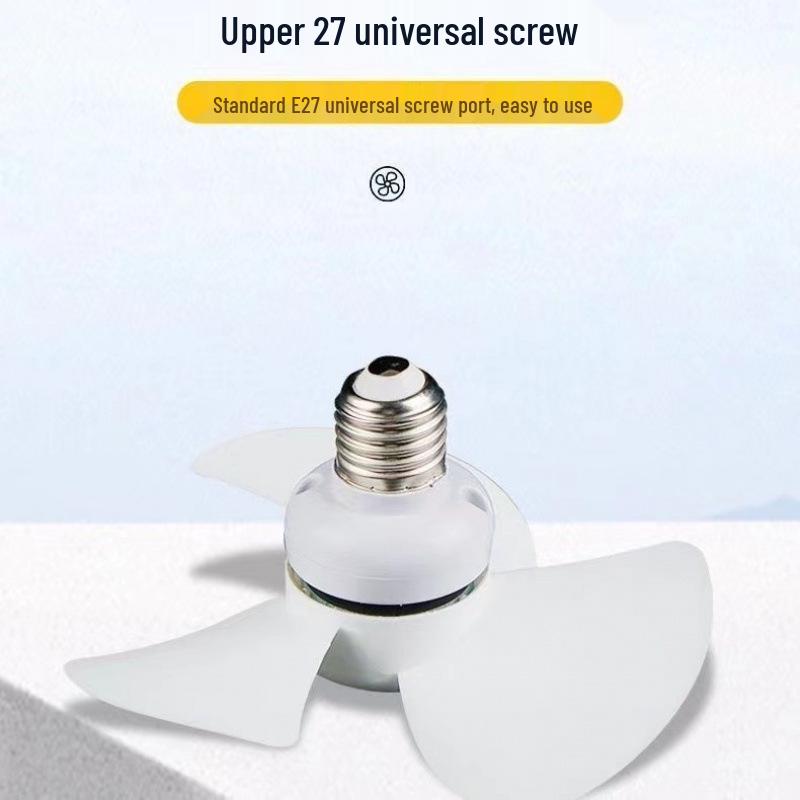 

Compact Energy-Saving Cyclone Fan with Expandable Blades and Brushless Motor 14CM