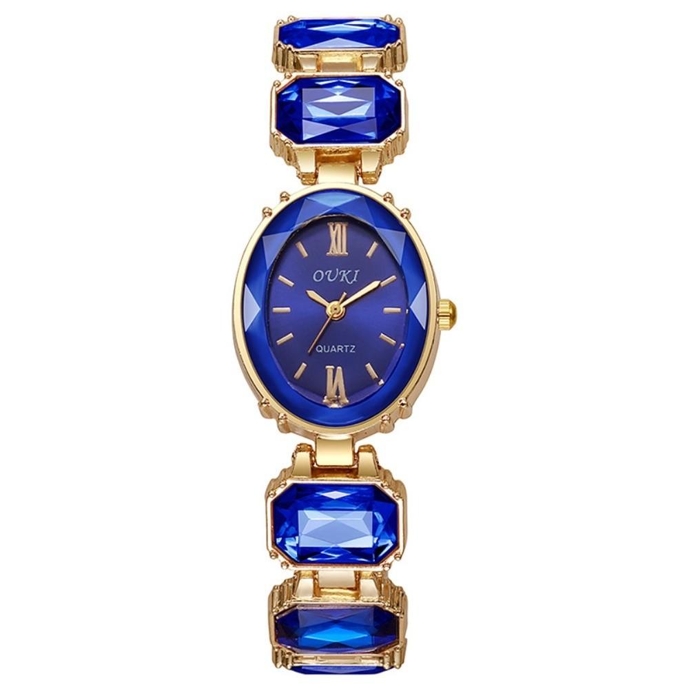 Diamond Studded Watch Strap Quartz Watches Rhinestone Women Wristwatch Wrist Decoration Women Girl