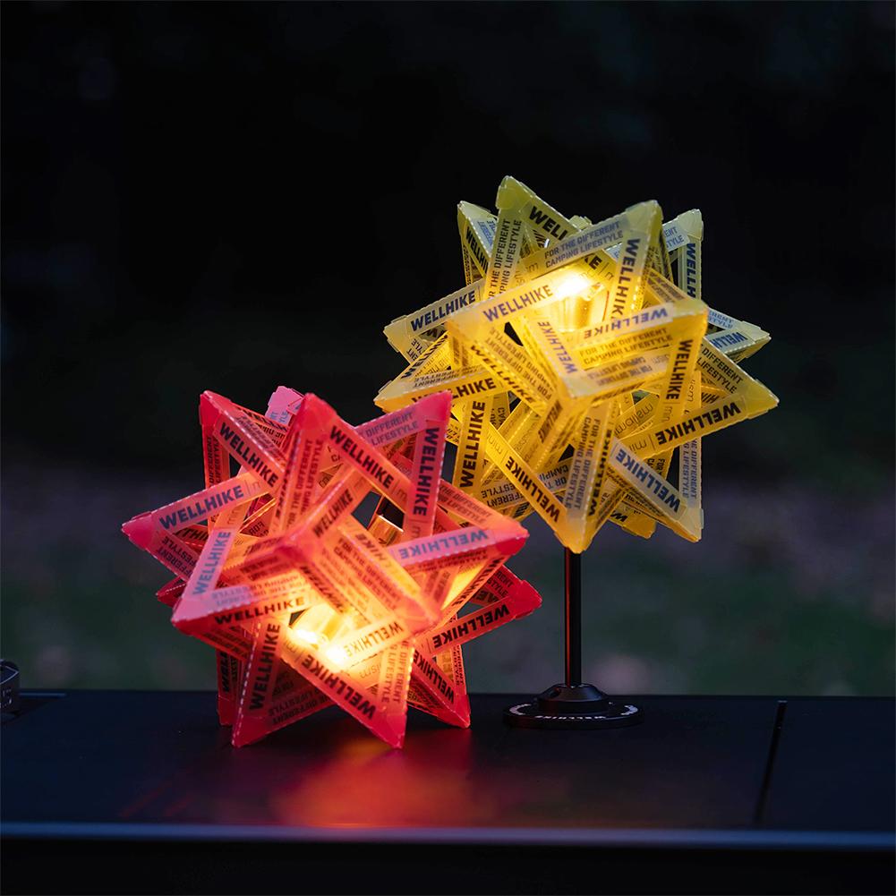 DIY Outdoor Star Camping Light Shade Wear-Resistant Atmosphere Lampshade Decorative Lampshade for 38explore Lights