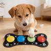 4 STKS Hond Knoppen Hond Communicatie Knoppen Met Antislip Mat Spraakopname Knop Voor Huisdier Training Huisdier Speelgoed Kat Hond Piep Speelgoed