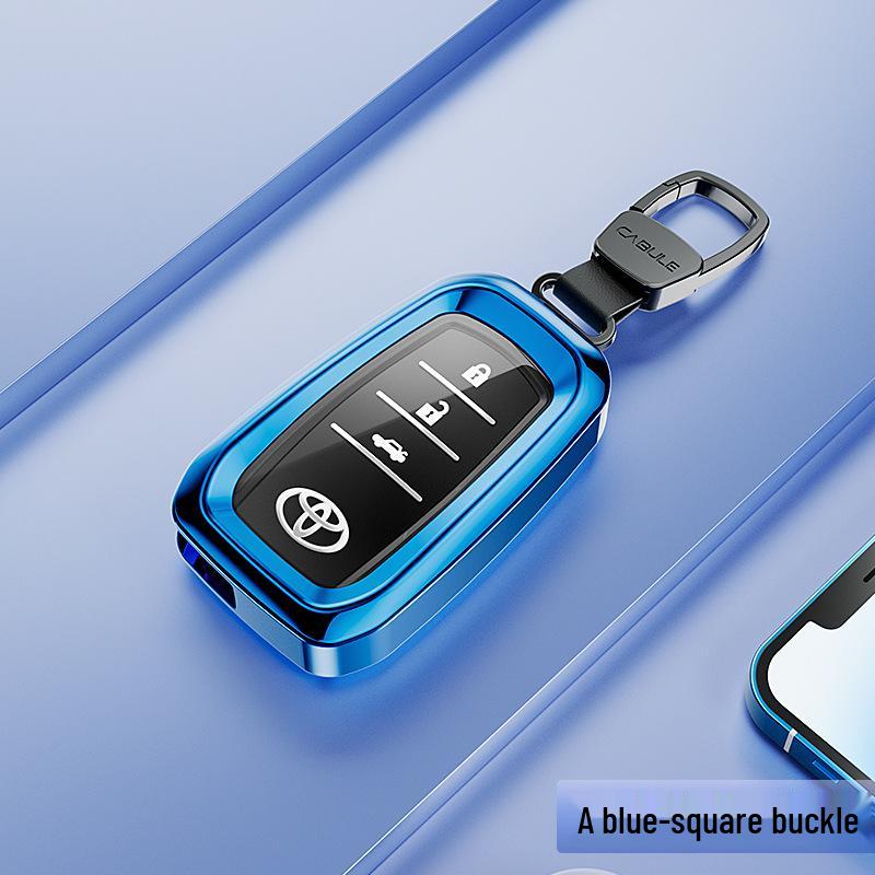 Toyota Key Case: Full Wrap Cover for Camry, Prado, Crown, Reiz, Levin, Highlander, Sienna