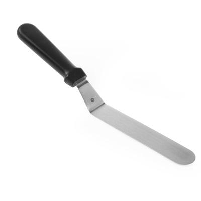 Narrow Stainless Steel Angle Spatula 200 Mm Hendi 855782