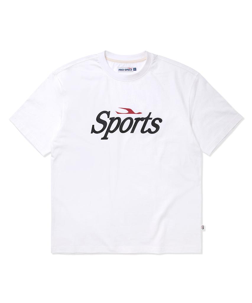PRO-SPECS Sports Logo Short Sleeves Whte