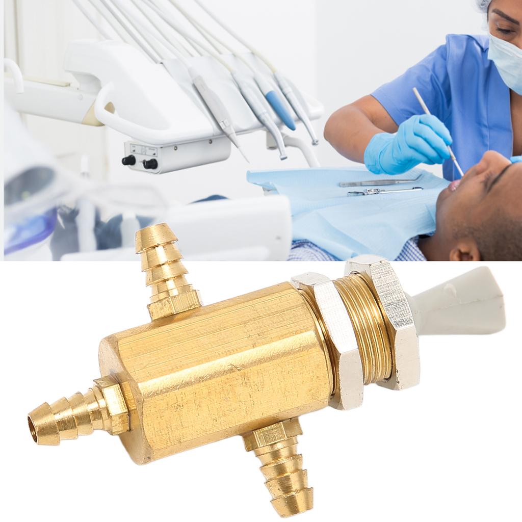 5mm Dental Water Source Toggle Convert Switch Professional Metal Dental Chair Switch Valve Accessory