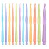 12 Pcs 2.0mm-10.0mm Crochet Needle Set Ergonomical Crochet Hook Colourful Knitting Needle Crochet Supplies for Craft