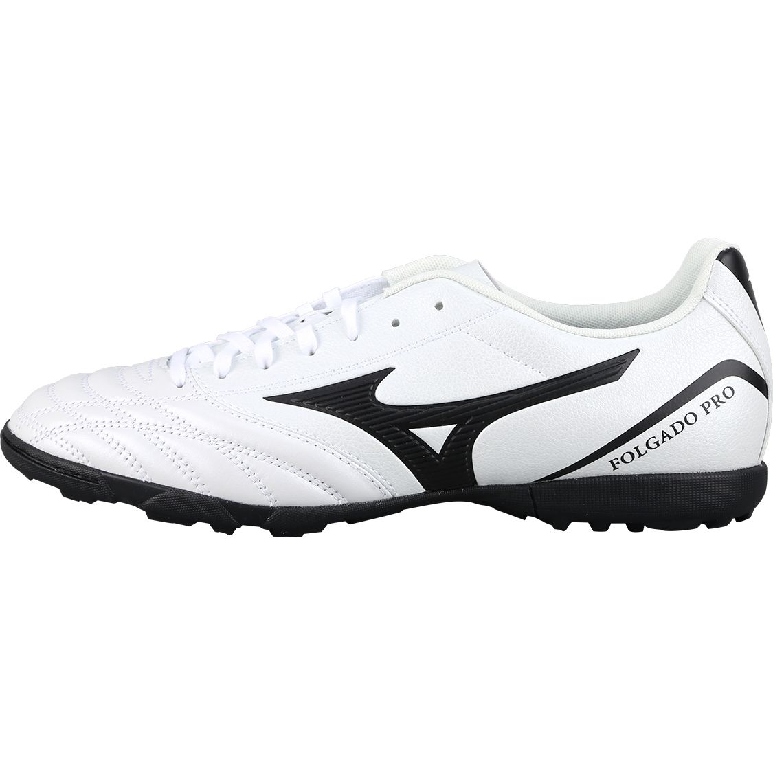 

Mizuno Folgado Pro Kl Удобный Универсальный Аг (Резиновые короткие шипы) Нескользящие футбольные бутсы Мужские футбольные бутсы Белые Черные P1GD239305 44.5