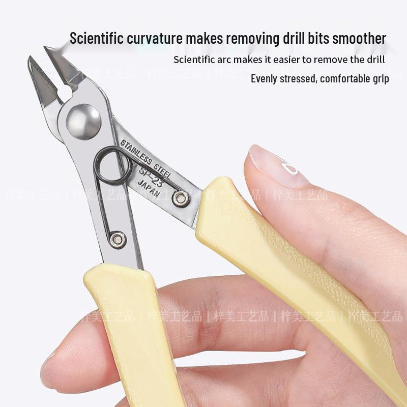 Eagle Beak Diamond Removal Pliers for Nail Art - Precision Tool for Cutting Diamonds and Chains