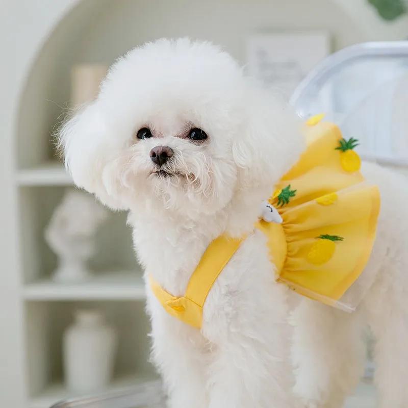 Dog Dress for Small Dogs Luxury Dog Clothes Chihuahua French Bulldog Bichon Dog Costume Pet Clothing Pet Vest Puppy Skirt