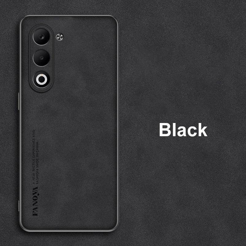 For OPPO A5 5G Case Luxury PU Leather Phone Case For OPPO A5 4G Back Cover Matte TPU Silicone Shockproof Full Protection Coque