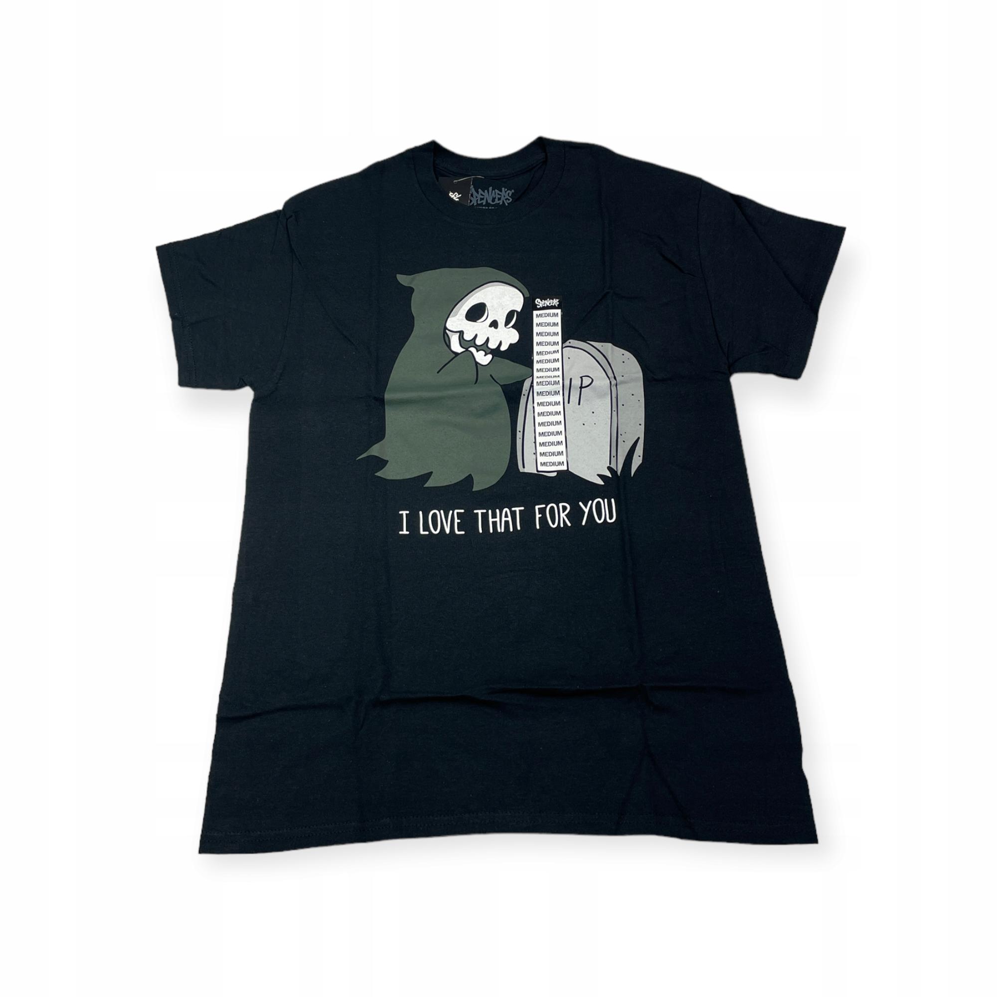 

Koszulka T-shirt męski okrągły dekolt SPENCER S NADRUK XL