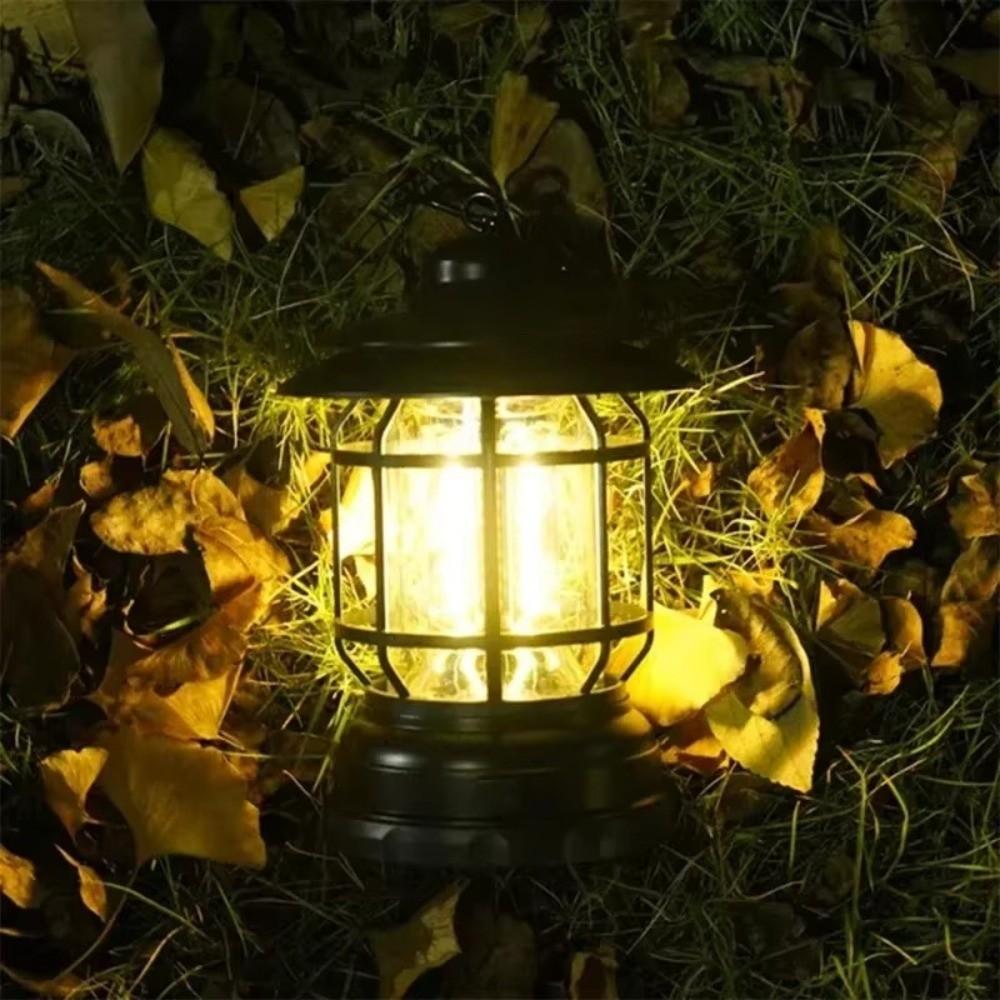 Battery Powered Solar Camping Light Waterproof Solar Emergency Lamp Solar LED Tent Light Hiking