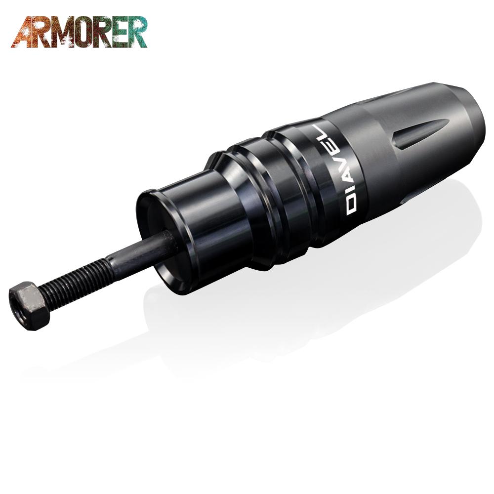 

Универсальные слайдеры выхлопной системы, защитные накладки, защитная рамка, защита от падения для Ducati Diavel X Diavel/S Diavel 1260 Diavel 1pcs Black