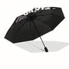 1pc Monster Truck Sticker Design Umbrella with Plastic Handle,Suitable for All Seasons Home Travel Outdoor UmbrellaM1023