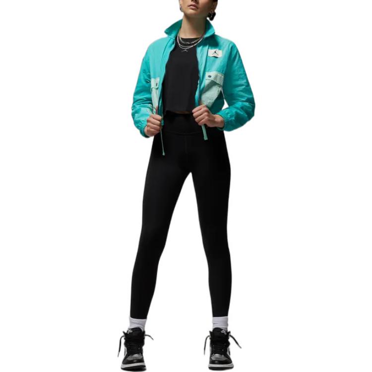 Jordan Dri-FIT Sport Solid Logo Print Drawstring Tight Bottoms Women Bottoms Black DQ4449-010