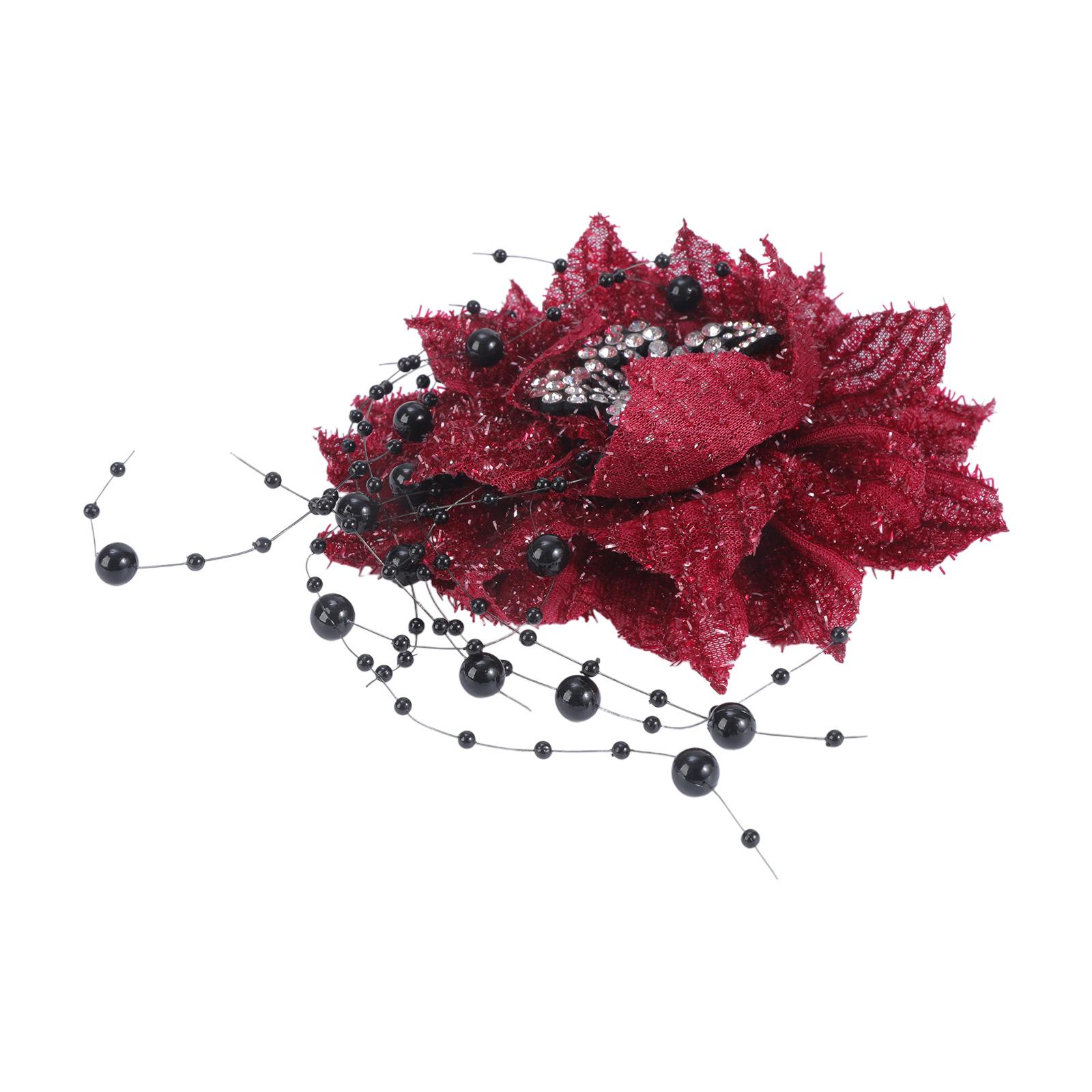 15cm 3D Feathered Butterfly Flower Applique for Handmade Evening Gown Sewing Flower for Dress Corsage Sewing On Applique