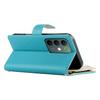 For Realme C85 5G Case Zipper Wallet Color Splicing Leather Flip Phone Cover with Straps