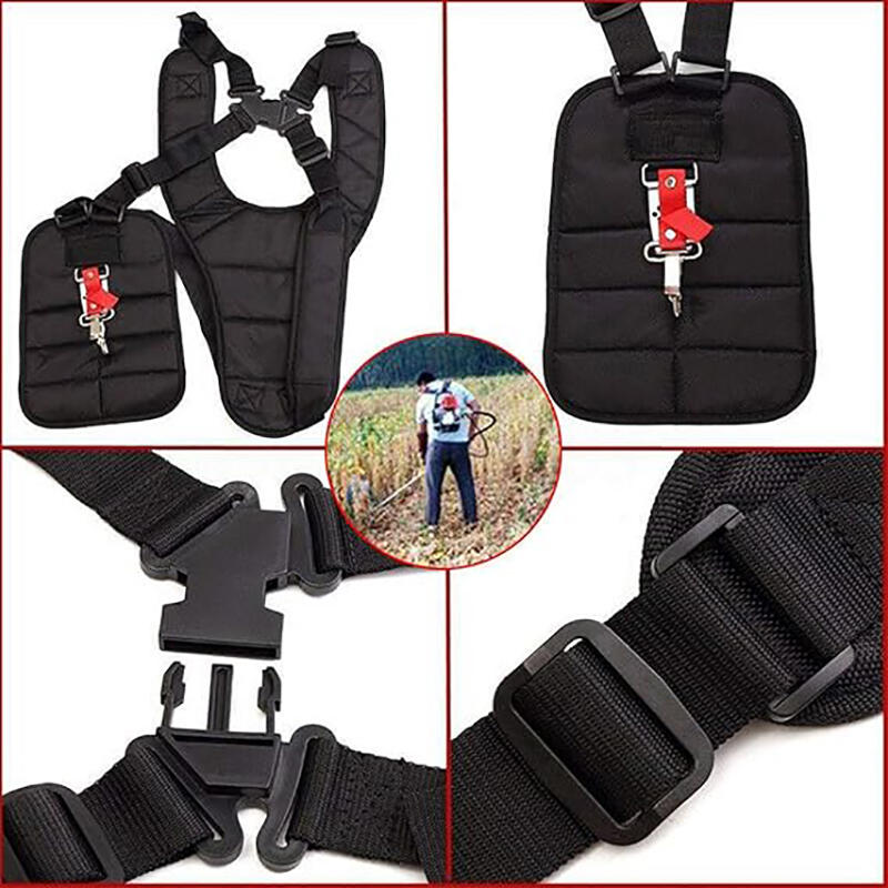 Harness Strap Belt Lawn Mower Power Pruner Double Trimmer Shoulder Adjusted Band For Brush Cutter & Trimmer Garden NEW