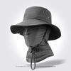 Breathable Full Face Mask Quick Dry Fishing Cap Unisex Design Fisherman Hat  Men