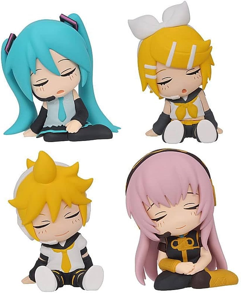 Takara Tomy Hatsune Miku Katazun Fig of (set 4)