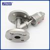 High-Temperature Resistant Stainless Steel Pneumatic Flanged Angle Seat Valve