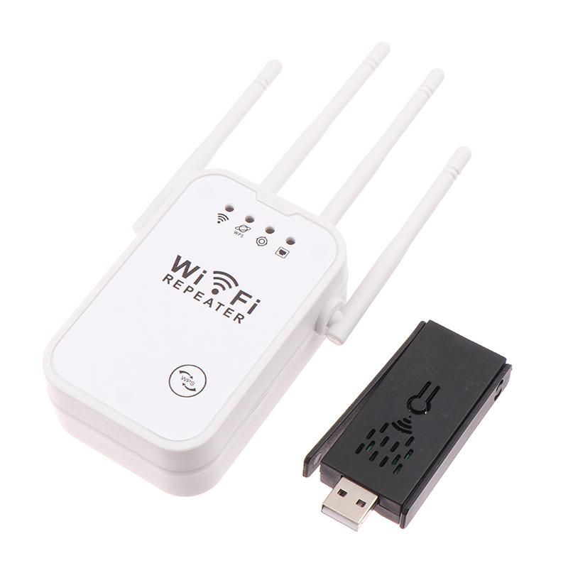 1Pc Wifi Router Long Range Signal Booster Router 300Mbps Wireless Repeater 2.4G Wifi Signal Extender Amplifier