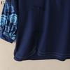 ZANZEA Women Casual Round Neck Floral Print Short Sleeve Loose Blouse