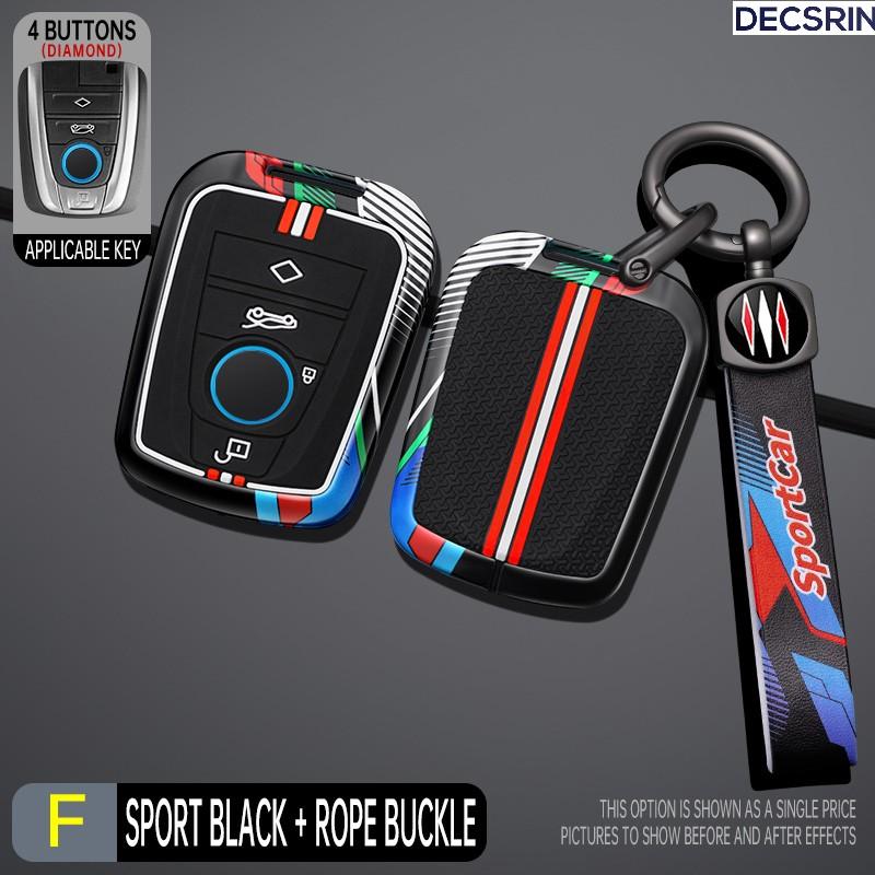 Car Smart Remote Key Case Cover Protective Shell Fob for BMW I3 I8 Series CAR Interior Key Bag Keychian Styling Accessories