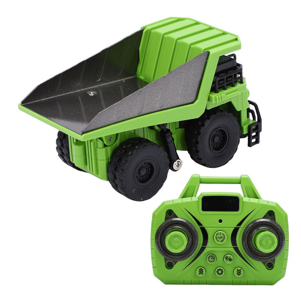 1 64 RC Dump Truck Toy Mini Bluetooth App Control Desktop Model Engineer Truck 2.4GHz Remote Control Construction
