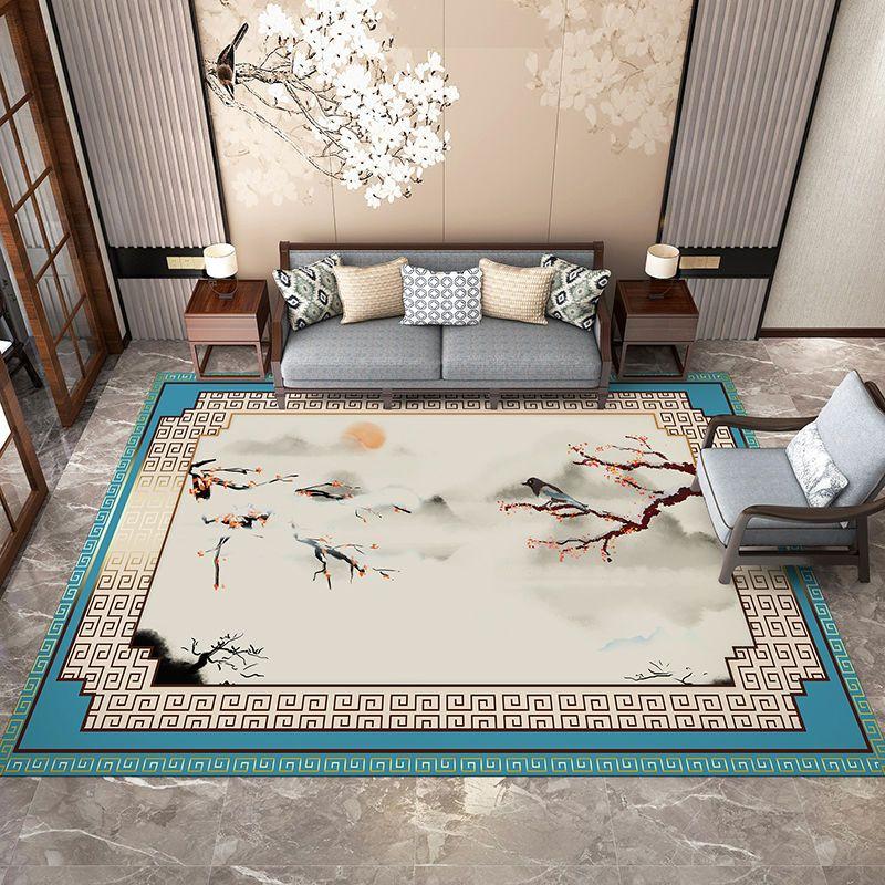 Chinese Style Flower Carpet Living Room Big Size 160x230 Study Decoration Home Rugs for Bedroom 300x400 Room Decor Floor Mats