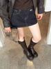 New platform-soled knight boots, high boots in autumn, but over the knee