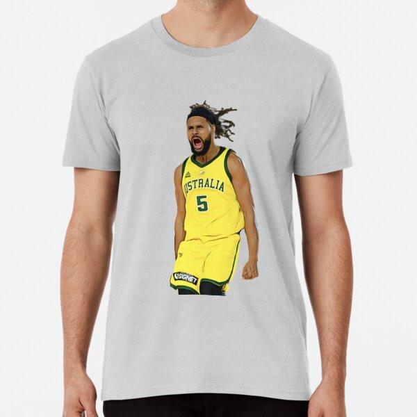 

Patty Mills Boomers Premium T-Shirt S to 5XL Made in the AU/USA T-Shirt 3XL