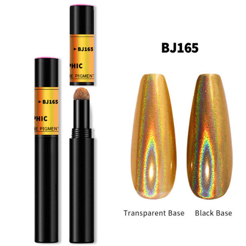 10 Colors Air Cushion Magic Powder Pen Makeup UV Gel Chrome Holographic Mirror Effect Metal Powders Nail Art Laqcuer Manicure